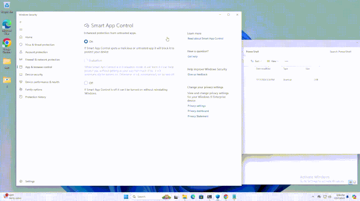 Smart App Control and SmartScreen Smart App Control and SmartScreen