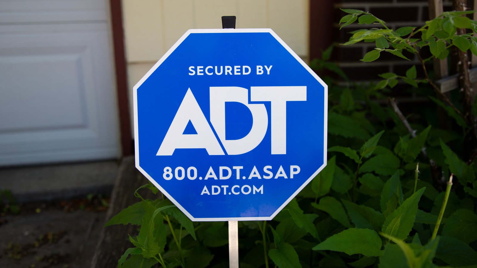 ADT sign