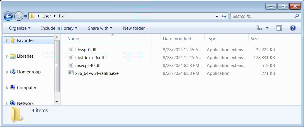 Archive containing the LummaStealer installer