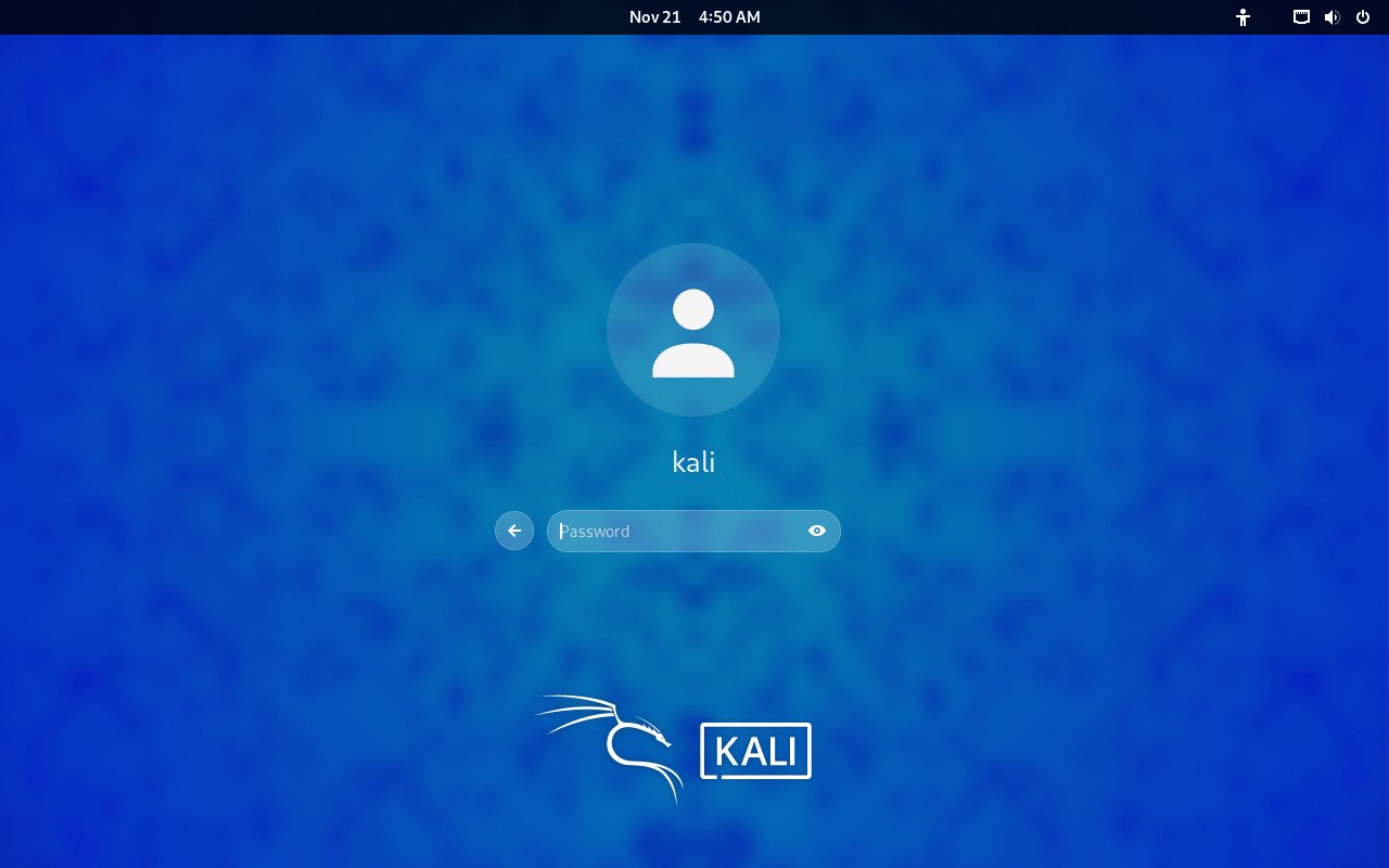 New Kali Linux 2024.4 login theme