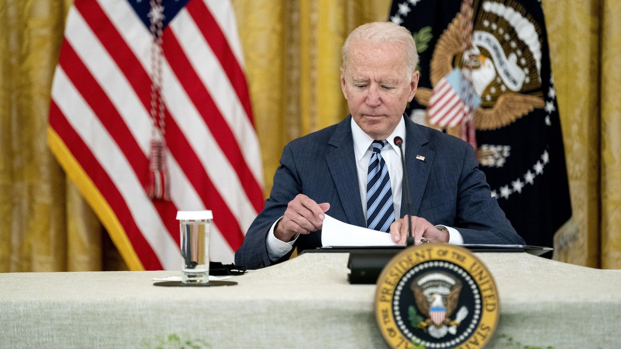 Biden meeting on cybersecurity with business leaders Biden meeting on cybersecurity with business leaders