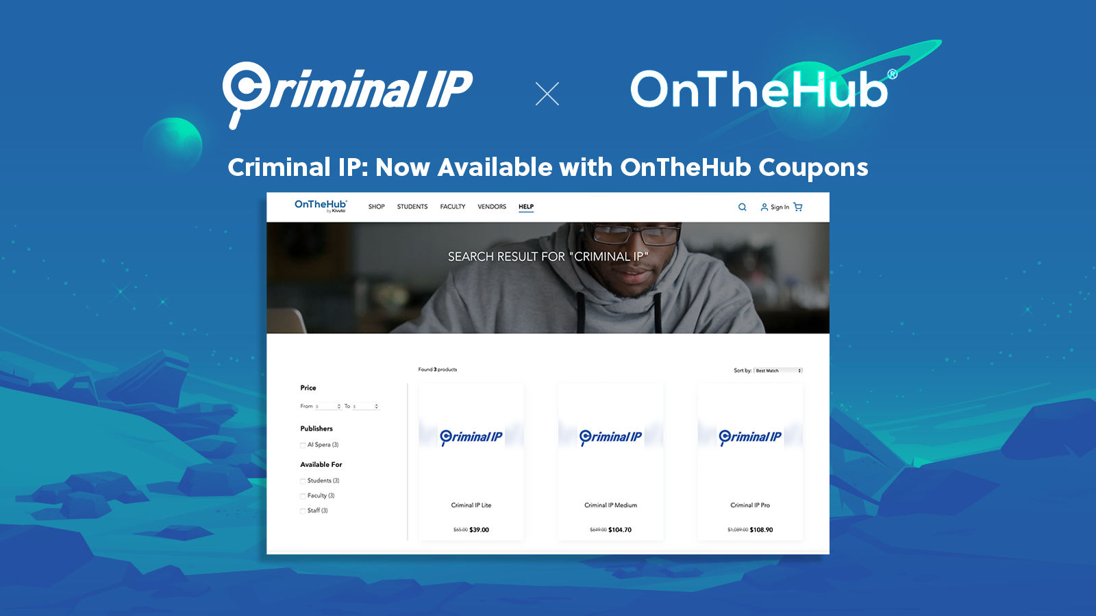 Criminal IP + OnTheHub partnership