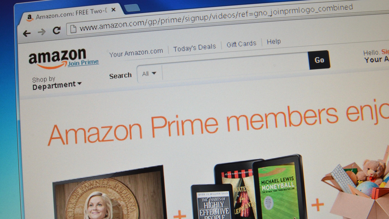A picture of the Amazon Prime website A picture of the Amazon Prime website