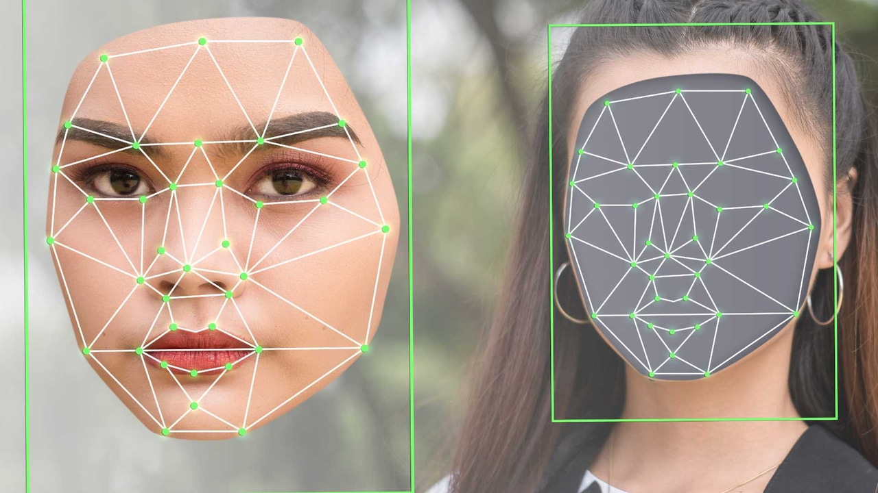 Deepfake image of a person and the way the image is made Deepfake image of a person and the way the image is made