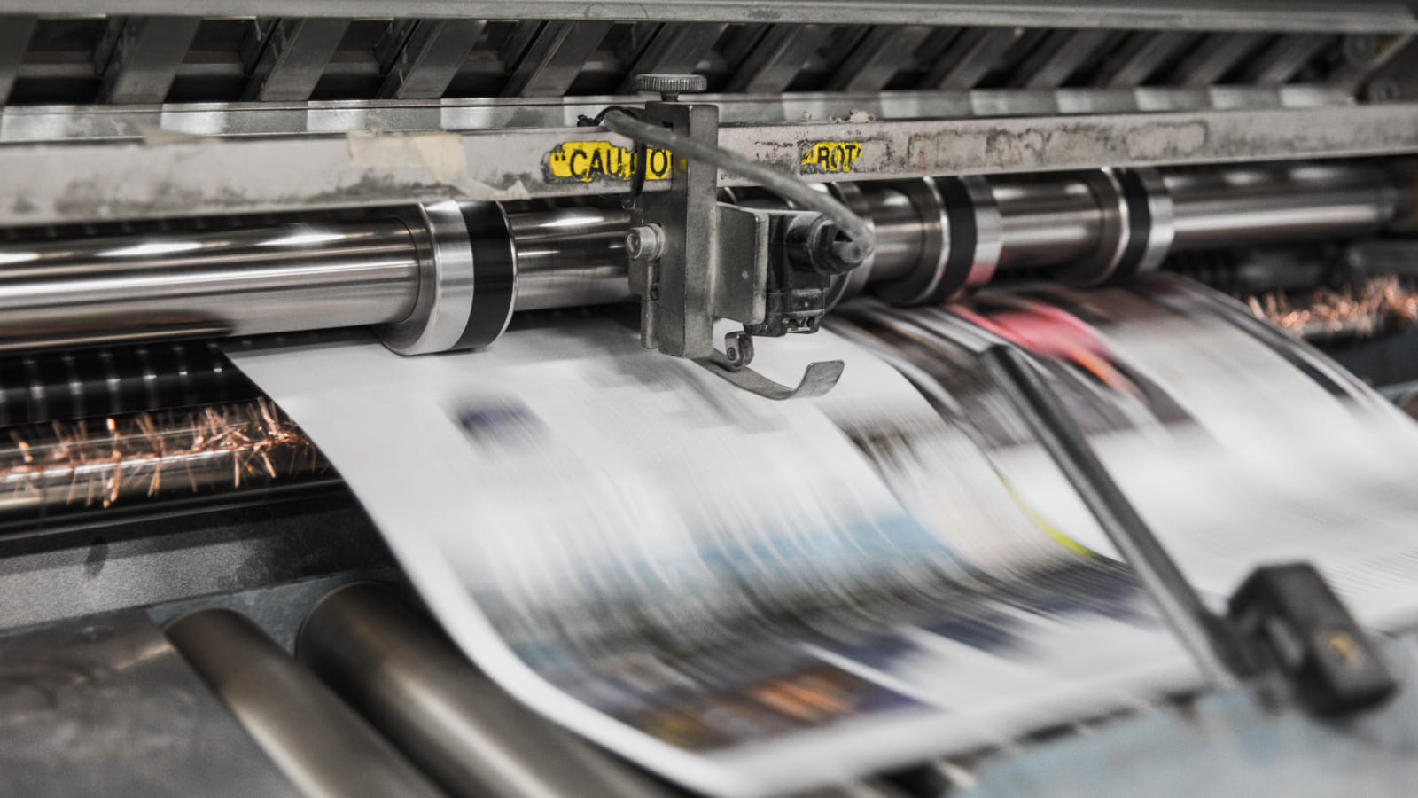 Newspaper printer