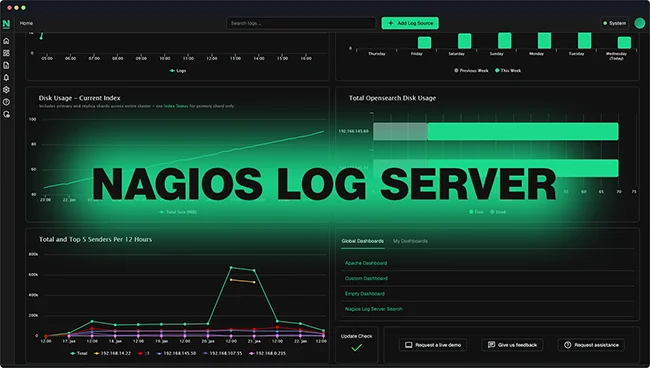 Nagios Log Server vulnerabilities