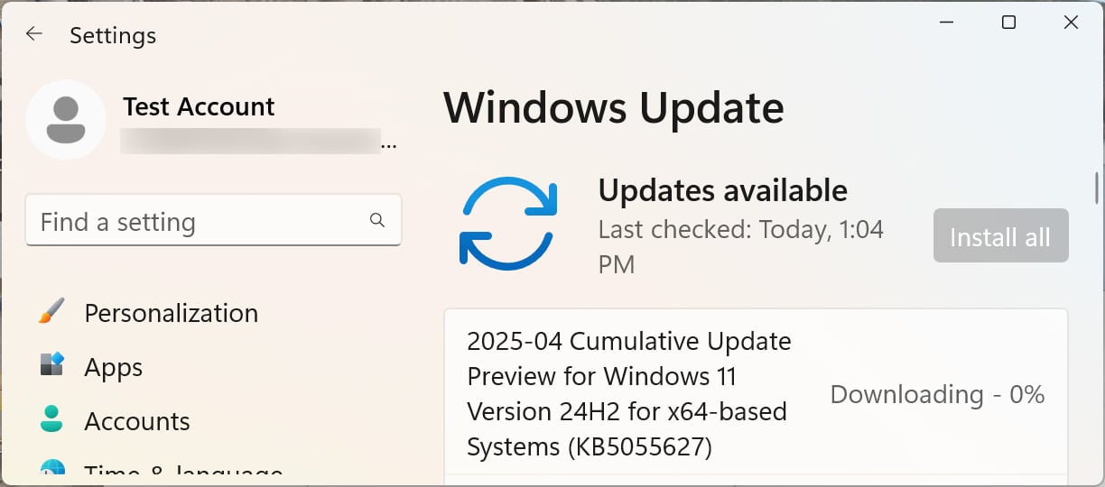 KB5053656 preview update