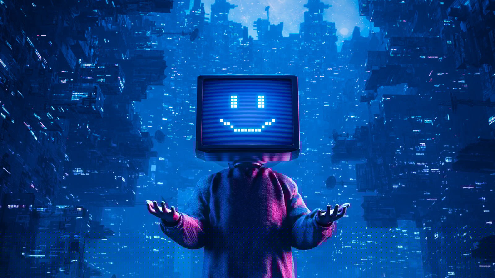 Hacker smiley face